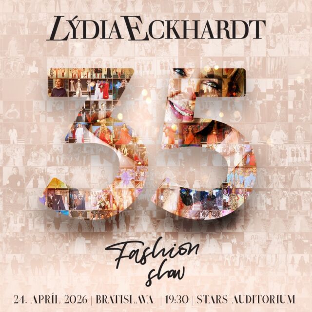 Pozývame Vás do sveta, kde móda nie je len o oblečení, ale aj o emóciách, vzťahoch a pozitívnej energii. Príďte aj Vy zažiť túto neopakovateľnú atmosféru, večer plný módnych kreácií, nových zážitkov, spoločných spomienok ale aj retrospektívnych modelov....
Keď utíchne hlavný potlesk, noc sa neskončí, ale bude pokračovať na afterparty, kde ožijú aj melódie minulých dekád na pravej oldies party, na ktorej nám zaspieva aj Martin Gyimesi.

link na predpredaj
https://predpredaj.zoznam.sk/sk/listky/modna-prehliadka-lydia-eckhardt-s-nazvom-35vyrocie-2026-04-24/

#fashionshow #35.vyrocie #predpredaj #lydiaeckhardt #lydiaeckhardt_fashion